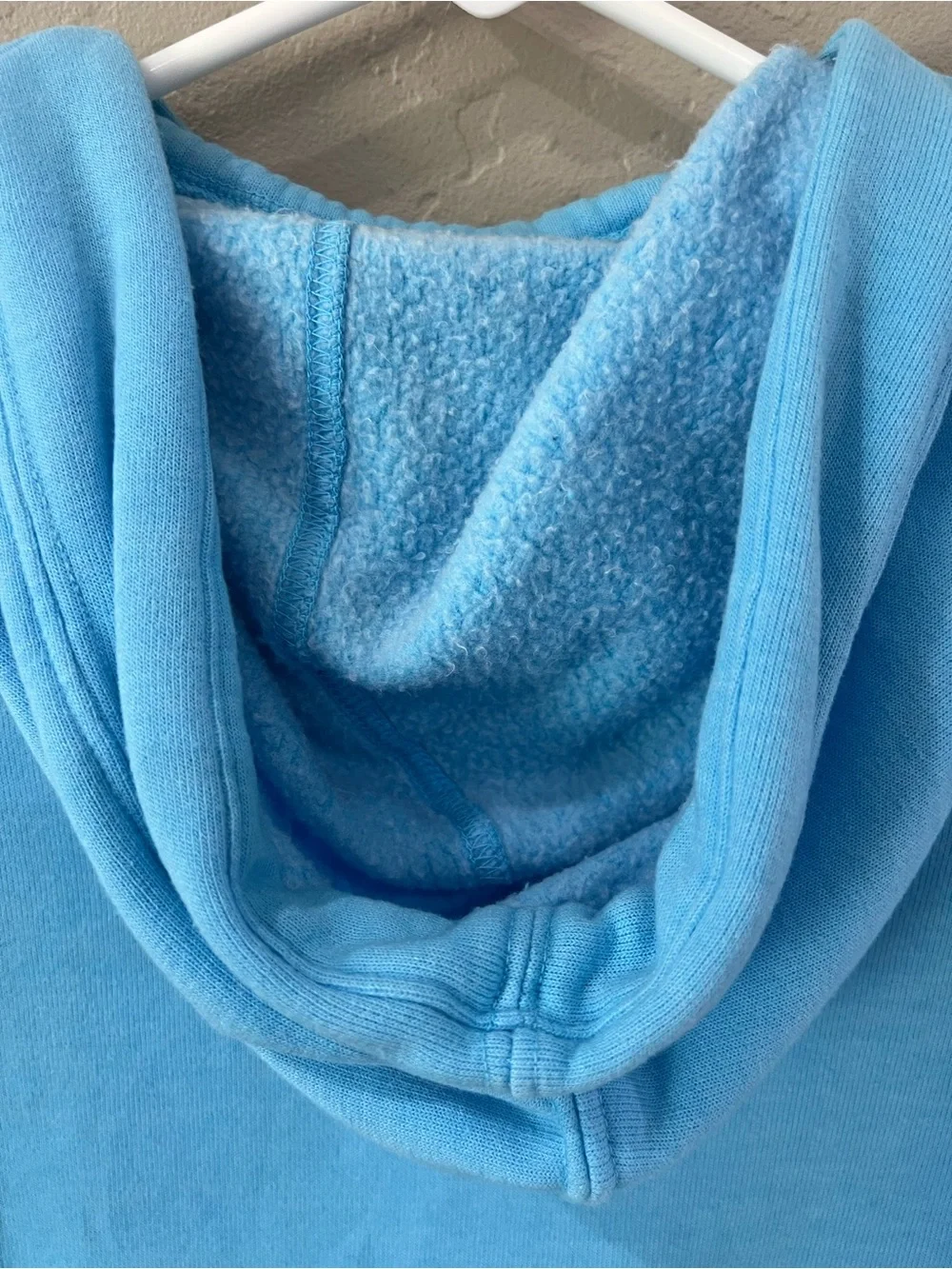 Aviator Nation Ninja Hoodie Sky Blue Size M Ultra Soft Cozy Sweatshirt - Picture 7 of 12